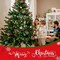 30 PCS Christmas Balls Ornaments, 2.36'' Red Green White Christmas Balls, Shatterproof Xmas Balls Decoration for Christmas Tree, Painting & Glittering Christmas Hanging Ball for Party Event